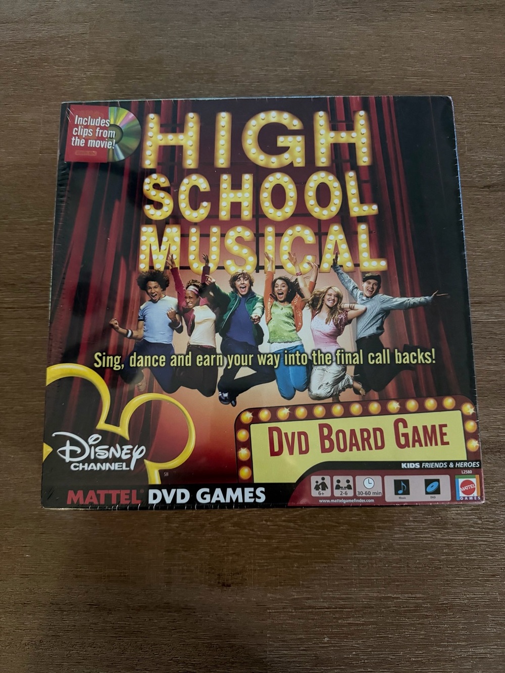 Disney High School Musical DVD Board Game - NWT